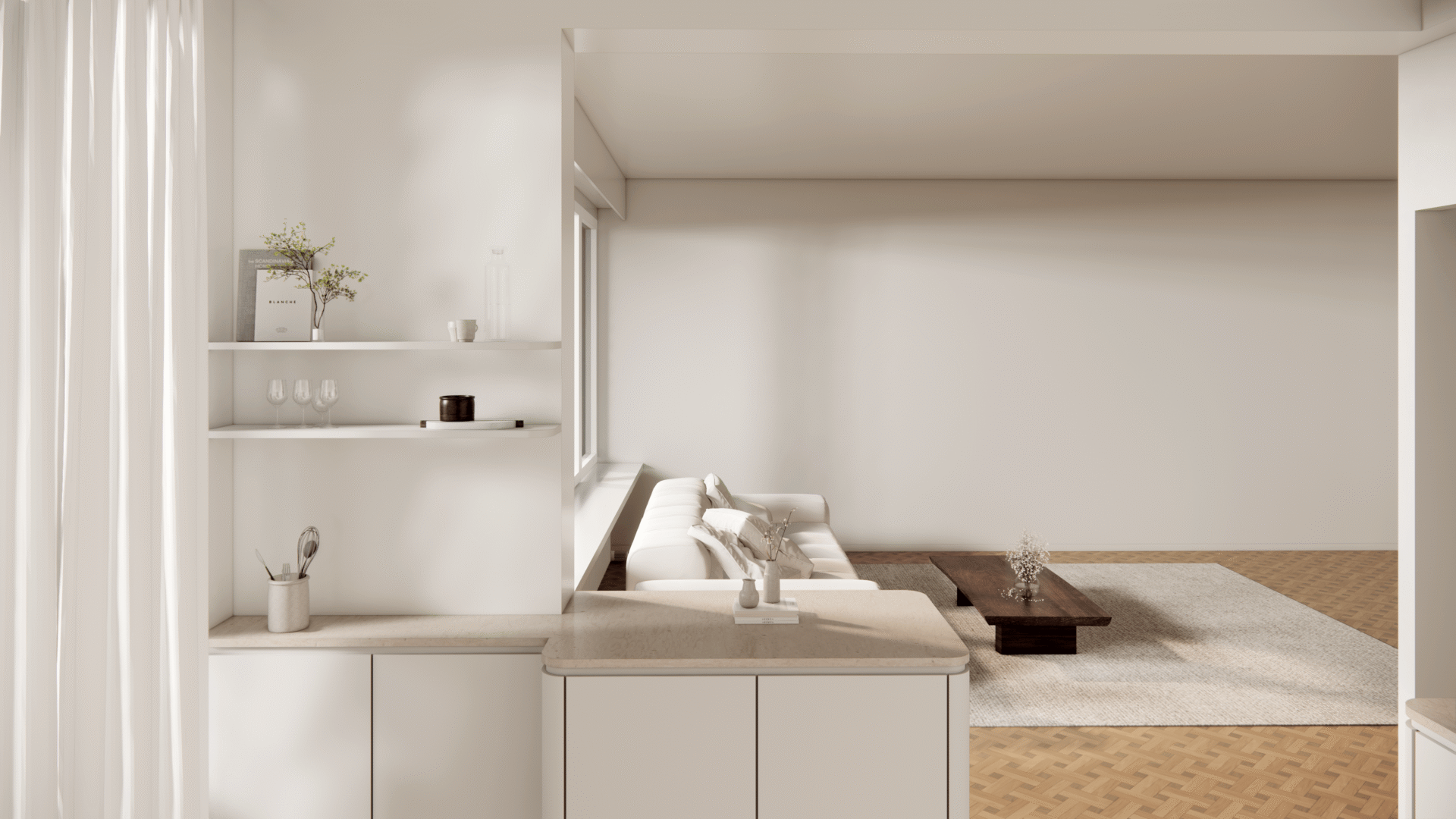 3d ontwerp - L'eau interior Design -renovatieproject