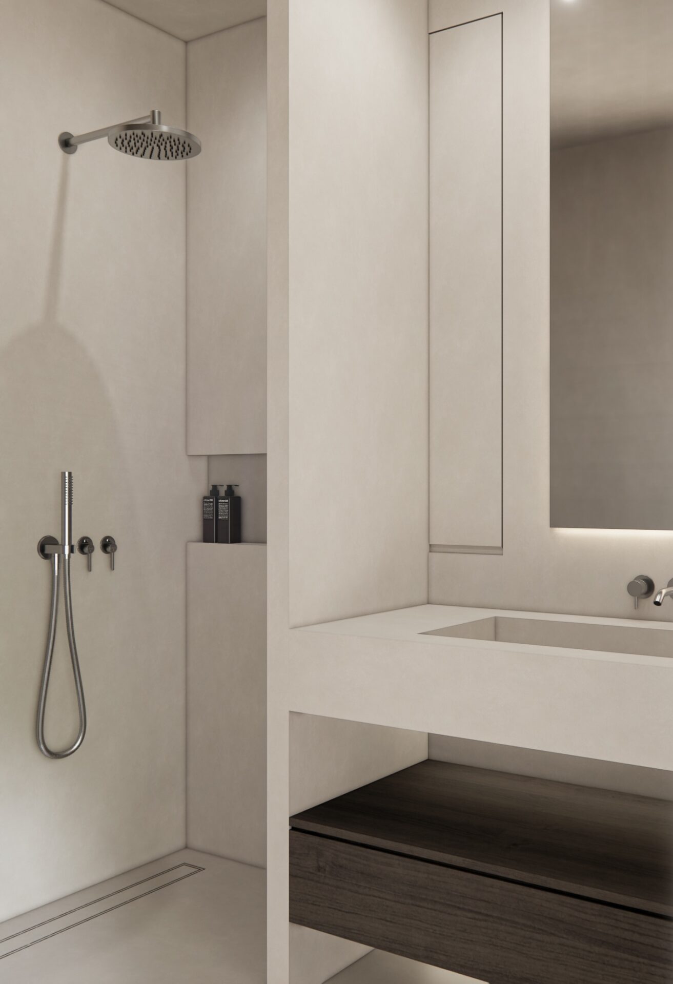 3D ontwerp badkamerrenovatie