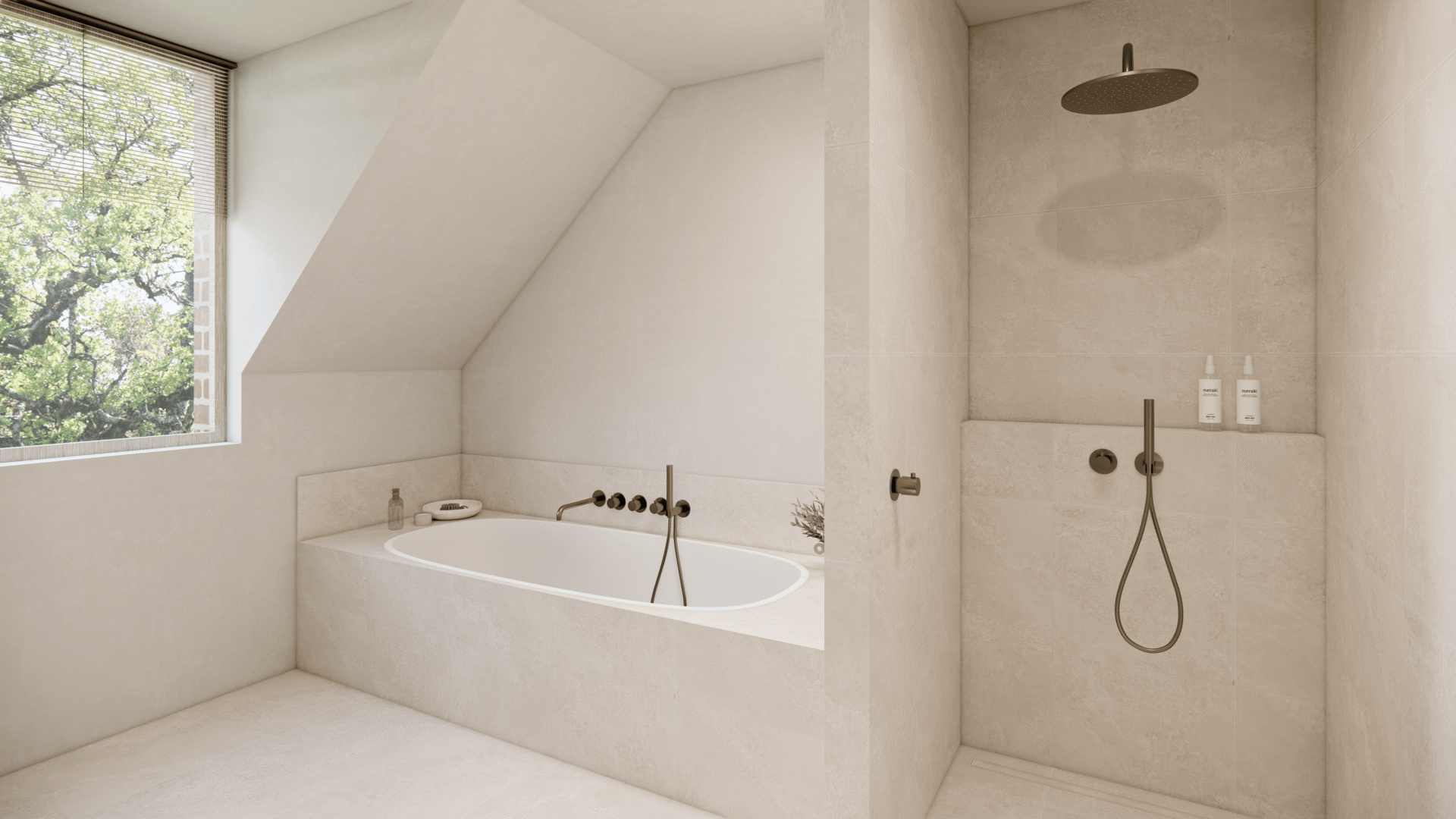 maatwerk badkamer- ontwerp 3D- L'eau Interior-Emblem